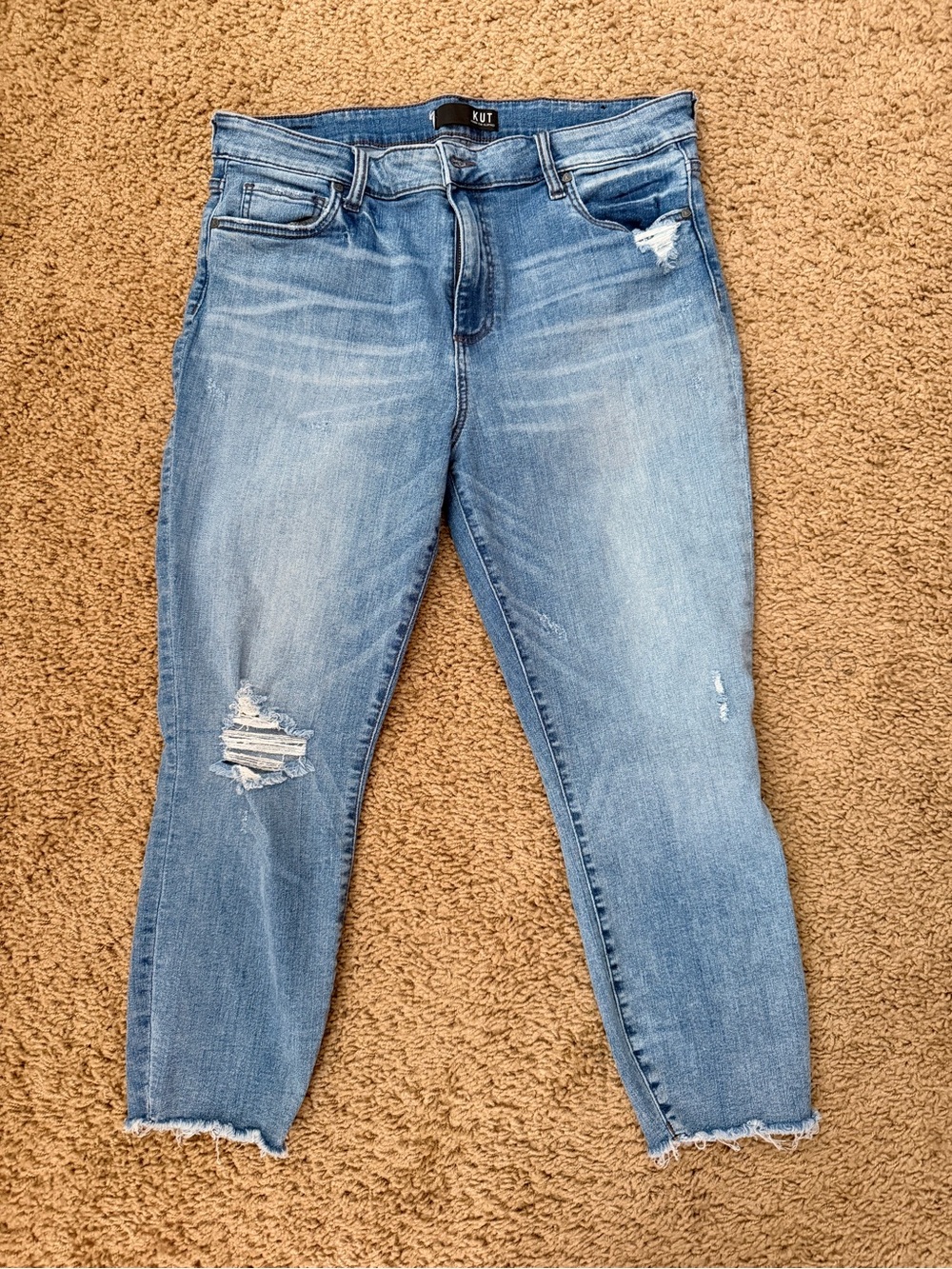 Kut from the Kloth Connie high rise crop skinny